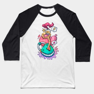 key lock creative illustration Baseball T-Shirt